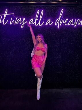 Princess Polly Hot Pink Twist Front Crop Top & Mini Skirt Set